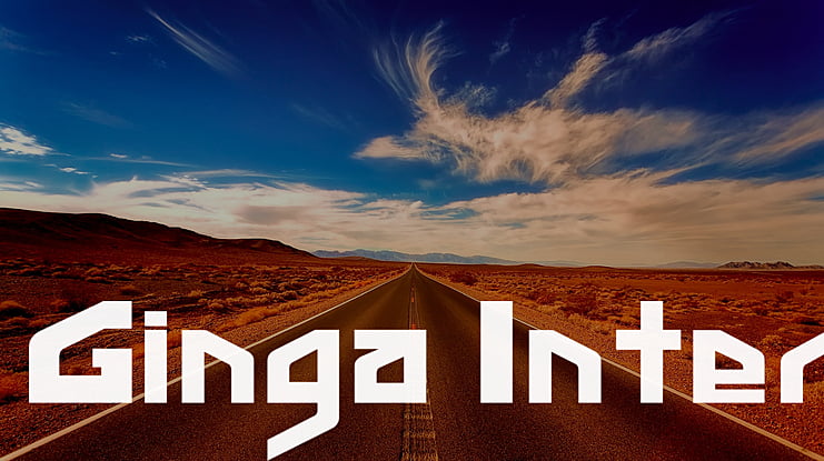 Ginga Inter Font