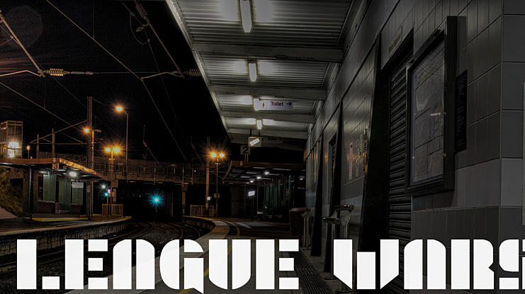 League Wars Font Family