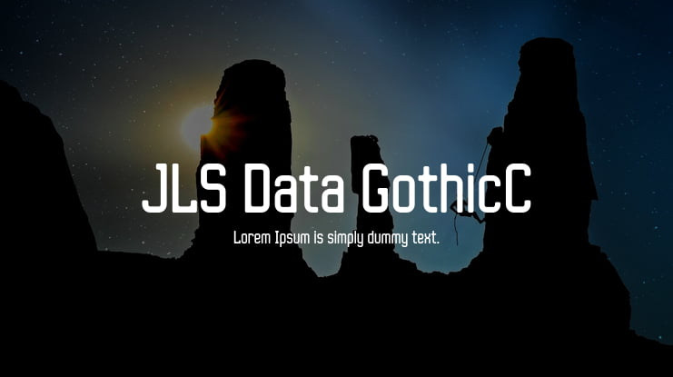JLS Data GothicC Font Family