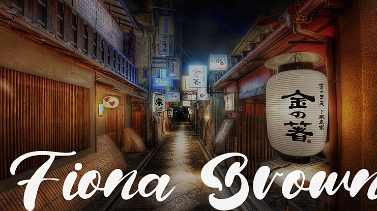 Fiona Brown Font