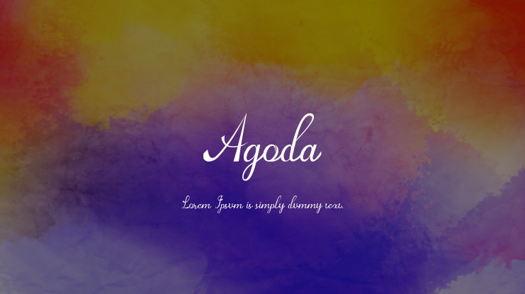 Agoda Font