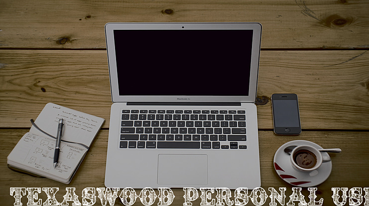 TEXASWOOD PERSONAL USE Font