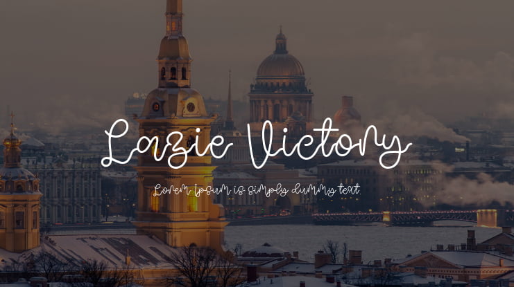 Lazie Victory Font