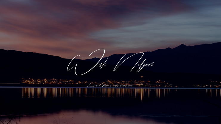 Wak Ndjon Font