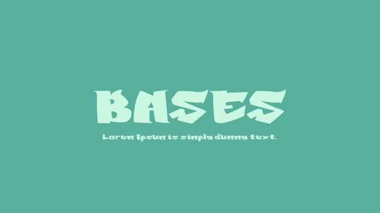 BASES Font