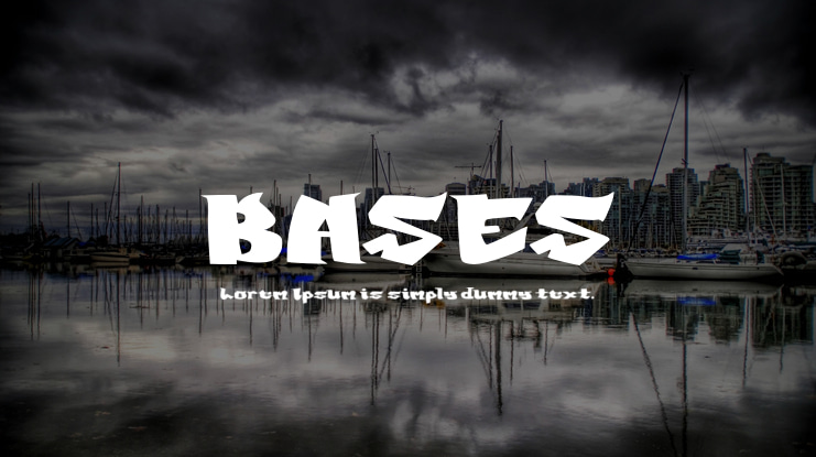 BASES Font