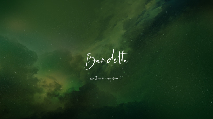 Bandetta Font