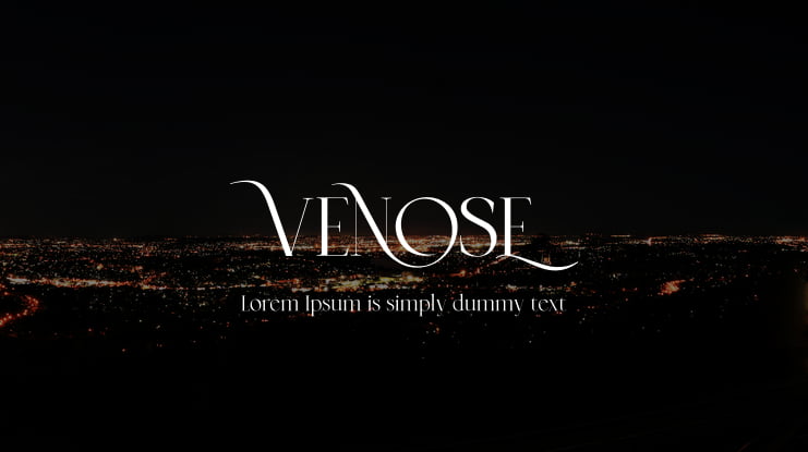VENOSE Font