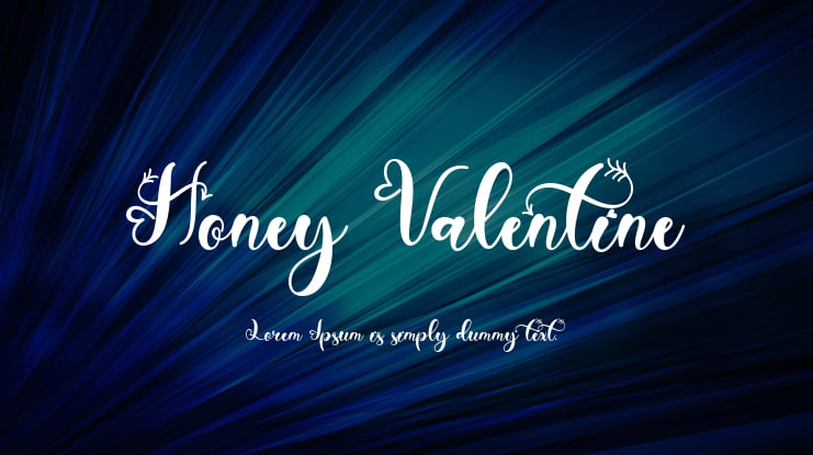 Honey Valentine Font