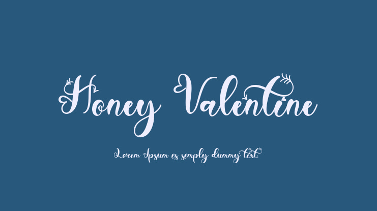 Honey Valentine Font