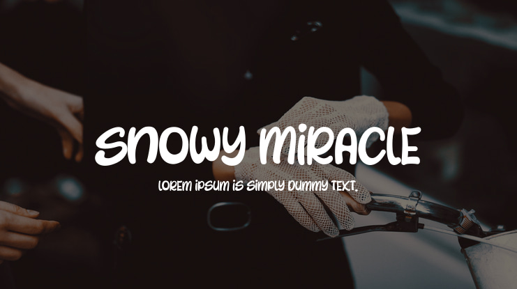 Snowy Miracle Font