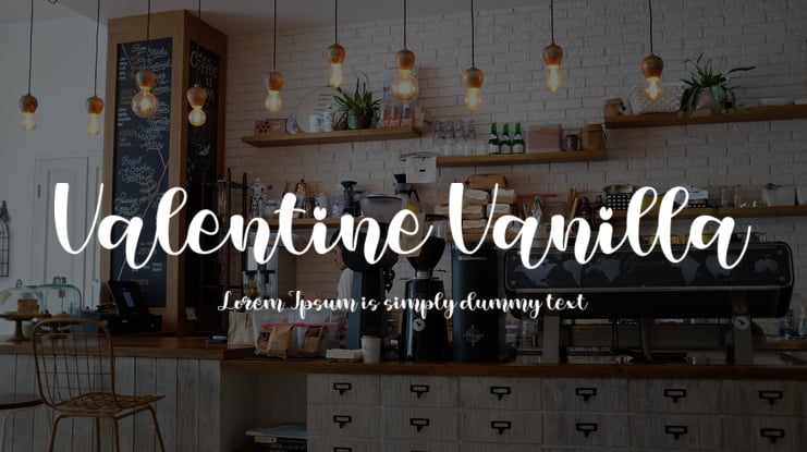 Valentine Vanilla Font