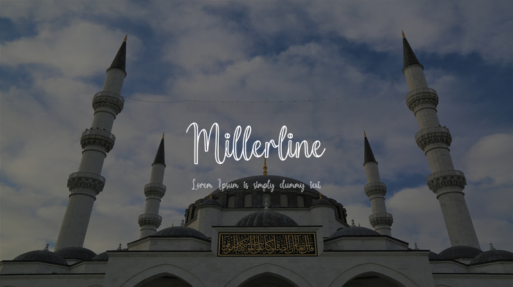 Millerline Font