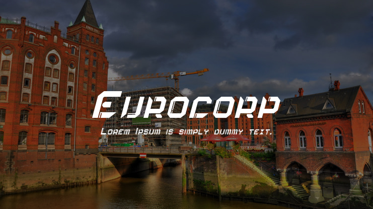 Eurocorp Font