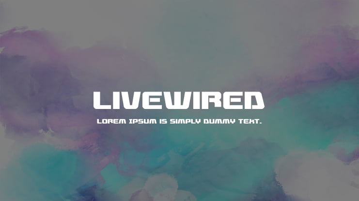 Livewired Font Family