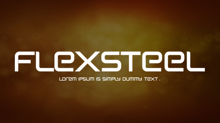 Flexsteel Font