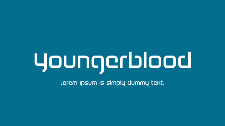 Youngerblood Font Family
