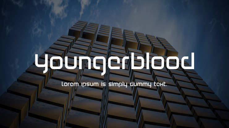 Youngerblood Font Family
