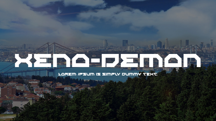 Xeno-Demon Font Family