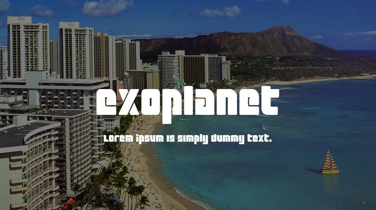 Exoplanet Font Family
