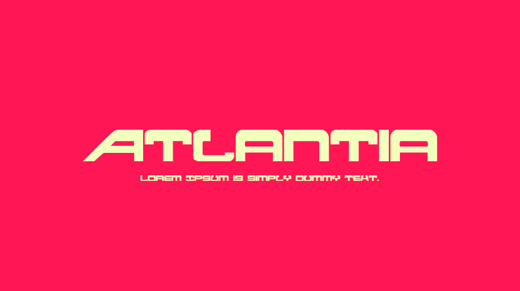 Atlantia Font Family
