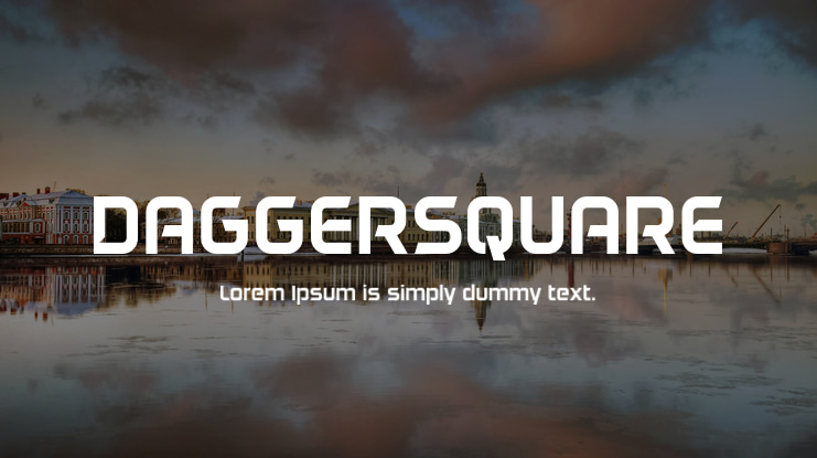 DAGGERSQUARE Font Family