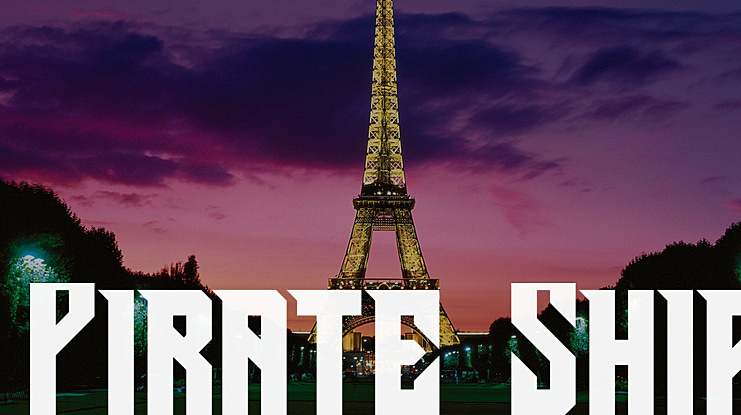 Pirate Ship Font