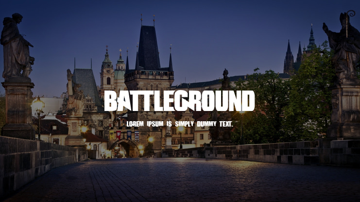 Battleground Font