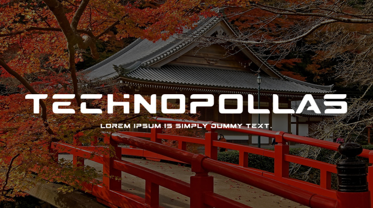 Technopollas Font