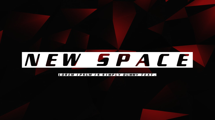 New Space Font