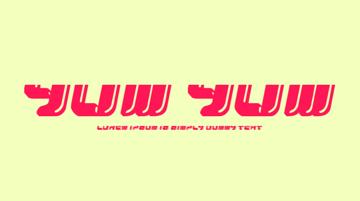 Yum Yum Font