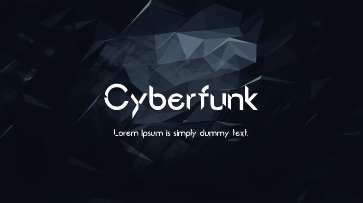 Cyberfunk Font