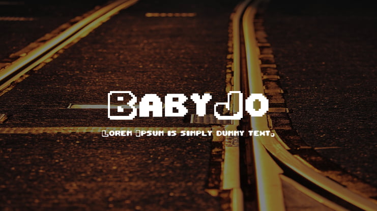 BabyJo Font