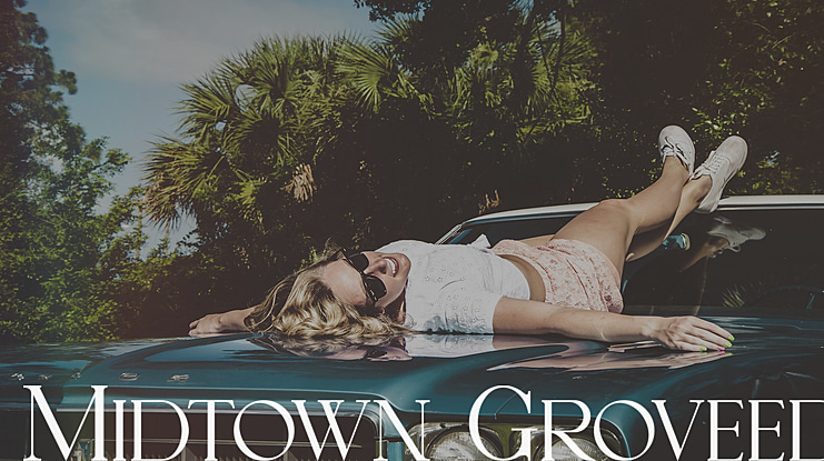 Midtown Groveed Font
