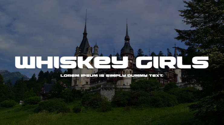 Whiskey Girls Font Family