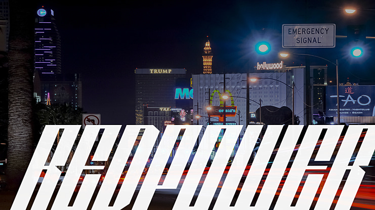 REDPOWER Font