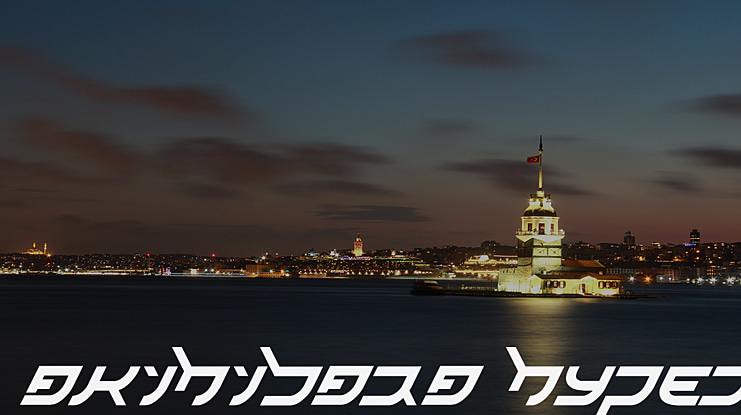 akihibara hyper Font