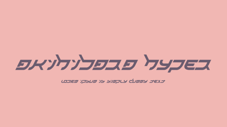 akihibara hyper Font