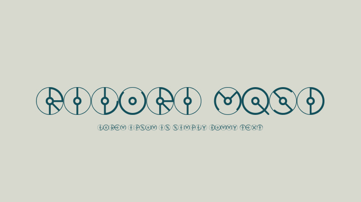 riluri-mqsd Font