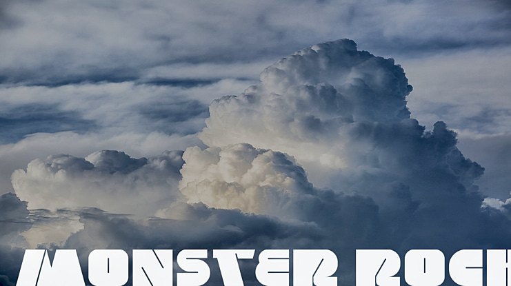 MONSTER ROCK Font Family