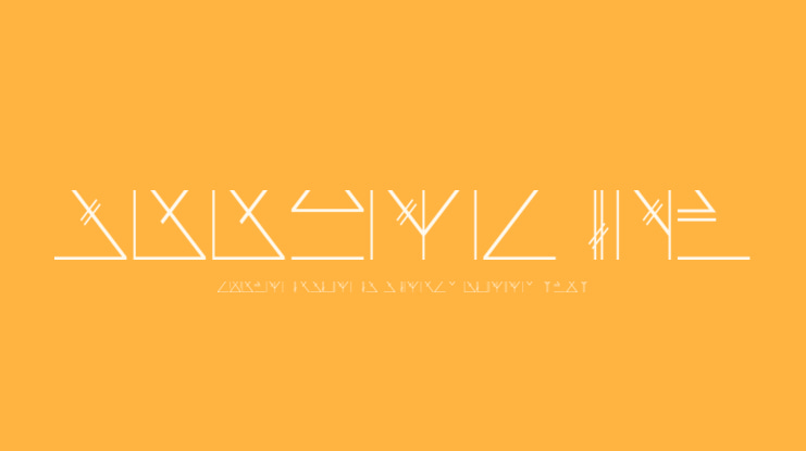 Skramline Font