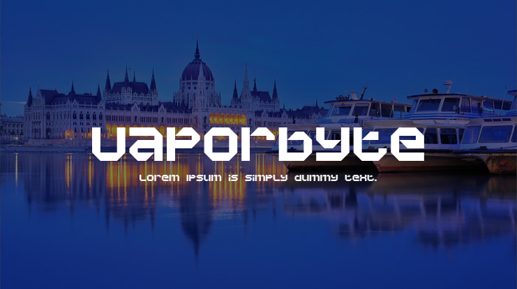 Vaporbyte Font Family