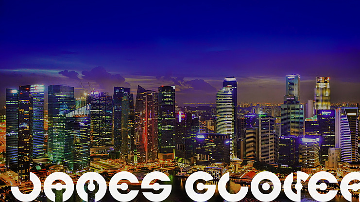 JAMES GLOVER Font Family