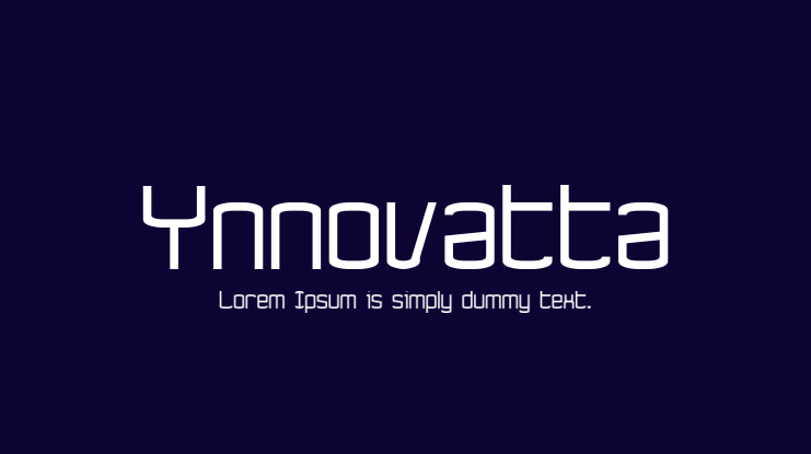 Ynnovatta Font