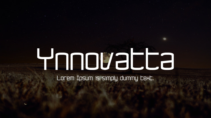 Ynnovatta Font