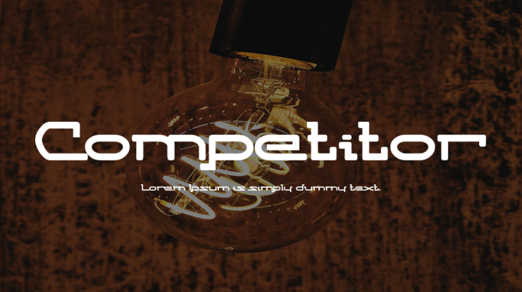 Competitor Font