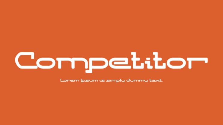Competitor Font