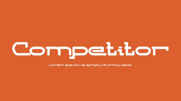 Competitor Font
