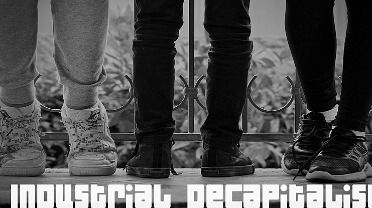 Industrial Decapitalist Font Family
