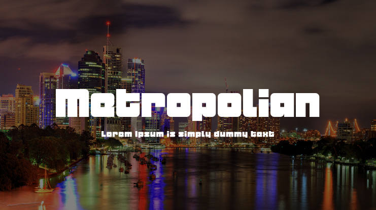 Metropolian Font